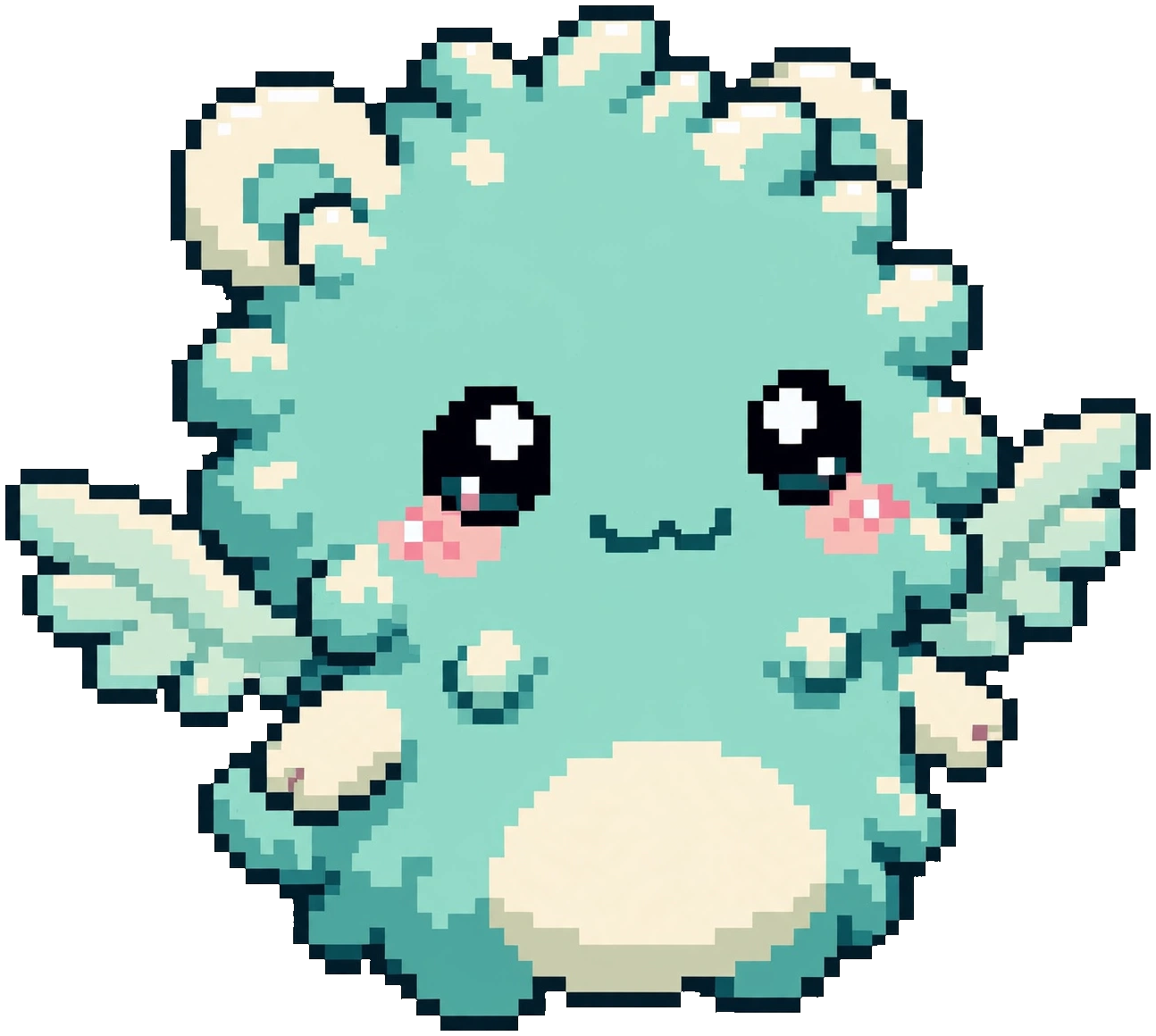 Fluffwing baby — transparent cutout